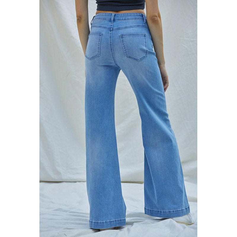 Benny Wide Leg Denim Jeans