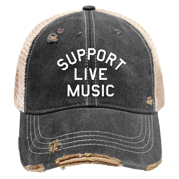 Retro Brand - Support Live Music - Black