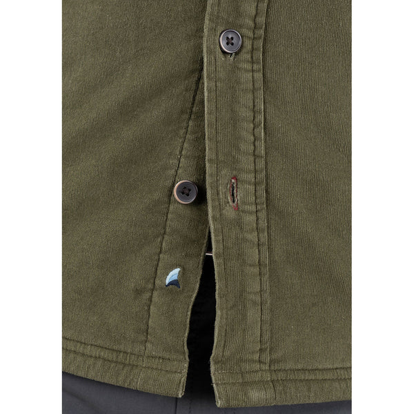 Tailor Vintage Puretec Cool Sherpa Lined Cord Jacket Army Union