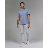 7 Diamonds - Bennet Short Sleeve Shirt - Thundercloud
