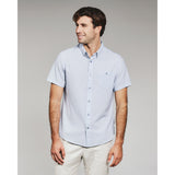 7 Diamonds - Bosworth Short Sleeve Shirt - Light Blue