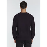7 Diamonds - Brentwood Knit Crew Neck Sweater - Plum
