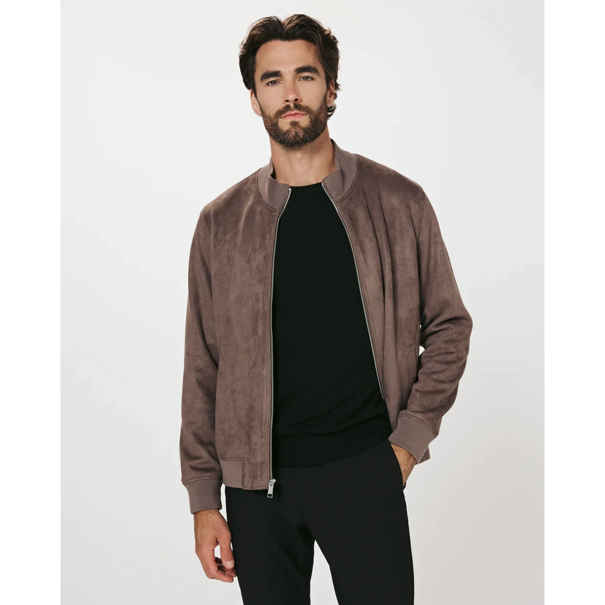7 Diamonds - Dylan Suede Jacket - Dark Taupe – Union