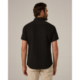 7 Diamond - Levine Short Sleeve Shirt - Black