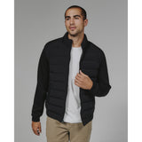 7 Diamonds - Rev Puffer Full Zip - Black