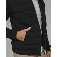 7 Diamonds - Rev Puffer Full Zip - Black