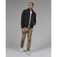 7 Diamonds - Rev Puffer Full Zip - Black