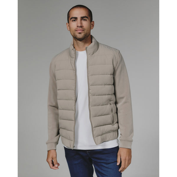 7 Diamonds - Rev Puffer Full Zip - Clay