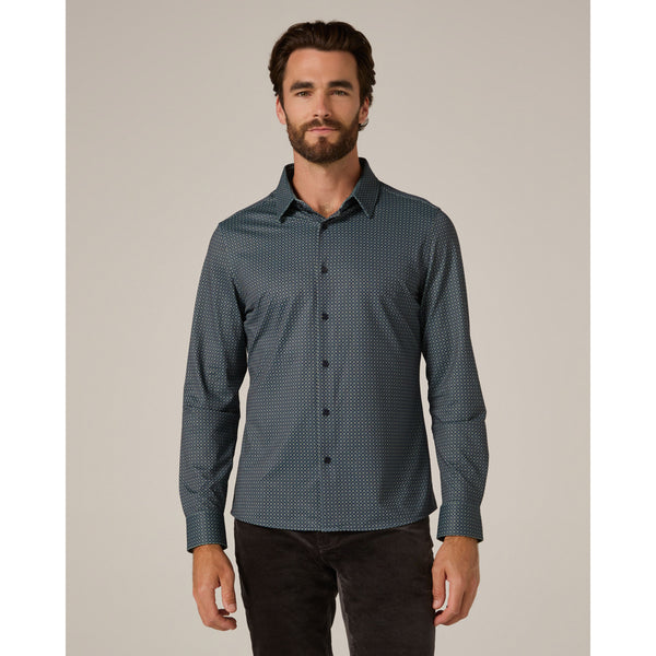 7 Diamonds - Warren Long Sleeve Shirt - Olive