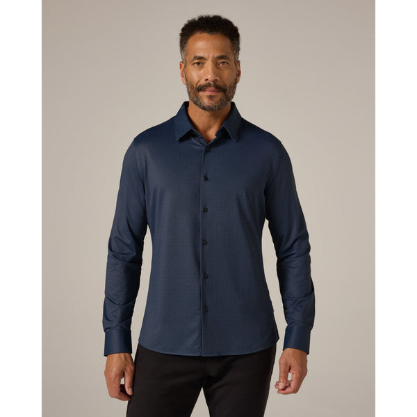 7 Diamonds - Granger Long Sleeve Shirt - Midnight