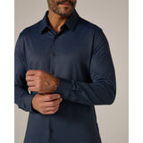 7 Diamonds - Granger Long Sleeve Shirt - Midnight