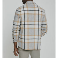7 Diamonds - Generation 4-Way Stretch Flannel - Light Grey