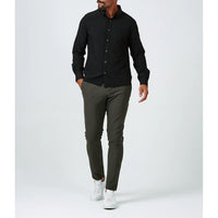 7 Diamonds - Oxford Long Sleeve Shirt - Black