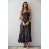 By Together - Audenne Polka Dot Dress - Black Cream