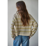 By Together - Brioni Sweater Top - Cream Moss