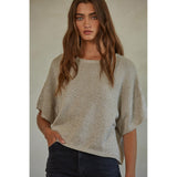 By Together - Isadora Top - Grey Silver