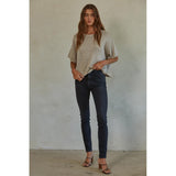 By Together - Isadora Top - Grey Silver