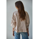 By Together - Kensington Blouse - Ivory Rust