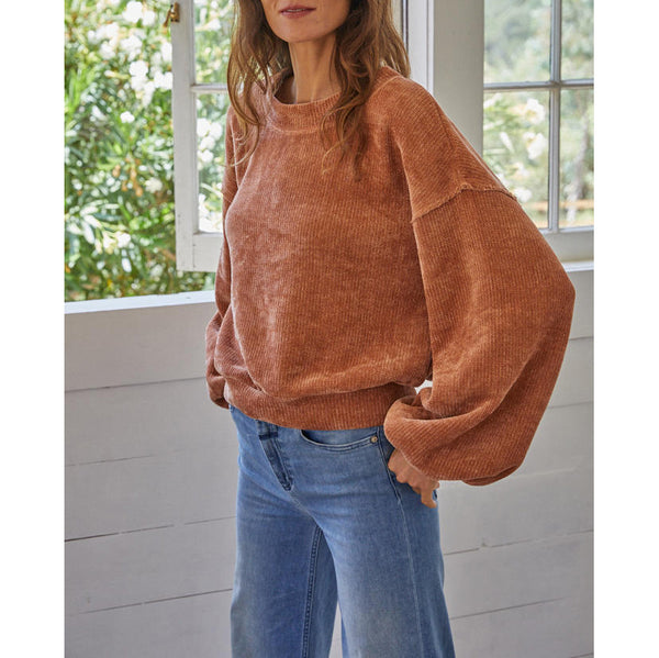 By Together - Ride Along Pullover - Cocoa