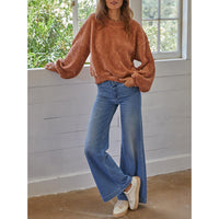 By Together - Ride Along Pullover - Cocoa