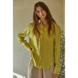By Together - Sleek and Chic Top - Lime