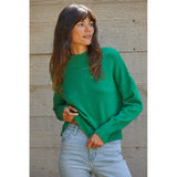 By Together - Uptown Mock Sweater - Kelly Green