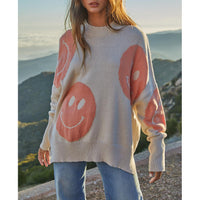 By Together - Focus on the Good Sweater - Papaya Punch