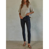 By Together - The Isadora Top - Grey Silver