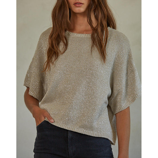 By Together - The Isadora Top - Grey Silver