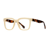 Blue Planet Eco-Eyewear - Sutter - Beige/Red / Turquoise / Blue Light