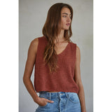 By Together - Allende Vest Top - Rust