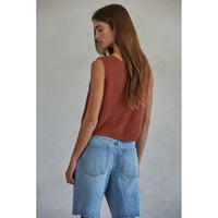 By Together - Allende Vest Top - Rust