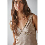 By Together - Avis Sleeveless Shirt - Taupe
