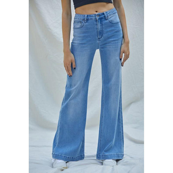 By Together - Benny Wide Leg Pants - Denim