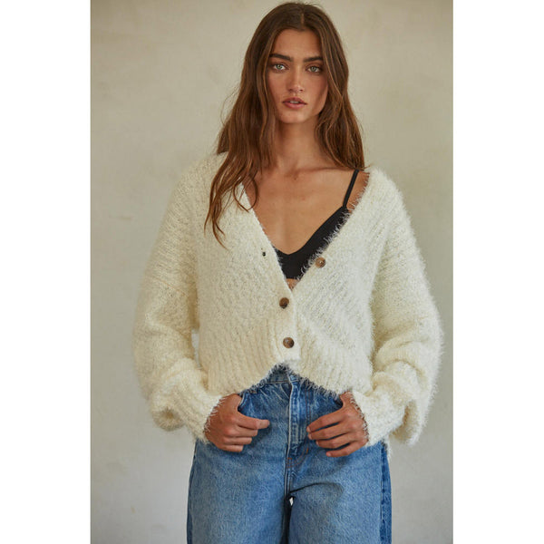 By Together - Brielle Cardigan - Ivory