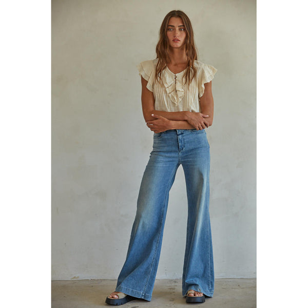 By Together - The Maude Top - Cream