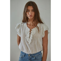 By Together - The Maude Top - Off White