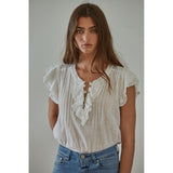 By Together - The Maude Top - Off White