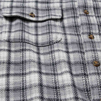 Fair Harbor - Dunewood Ultra-Stretch Flannel - Charcoal Plaid