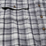 Fair Harbor - Dunewood Ultra-Stretch Flannel - Charcoal Plaid