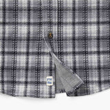 Fair Harbor - Dunewood Ultra-Stretch Flannel - Charcoal Plaid