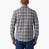 Fair Harbor - Dunewood Ultra-Stretch Flannel - Charcoal Plaid