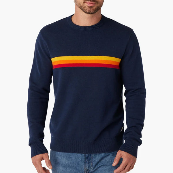 Fair Harbor - The Robinson Sweater - Sunset Stripe