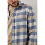 Rails - Forrest Long Sleeve Button Down - Mist Birch Oat