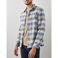 Rails - Forrest Long Sleeve Button Down - Mist Birch Oat