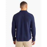 Fair Harbor - Oasis Long Sleeve Button Up - Navy Waffle
