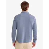 Fair Harbor - Sundown Terry Long Sleeve - Button Up - Maritime Stripe