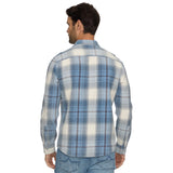 Flag & Anthem - Asheville LS Vintage Wash Shirt - Blue Combo