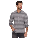 Flag & Anthem - Lawrenceville LS Hero Knit Flannel - Grey Combo