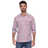Flag & Anthem - Selmont LS Vintage Soft Shirt - Red/Blue/White